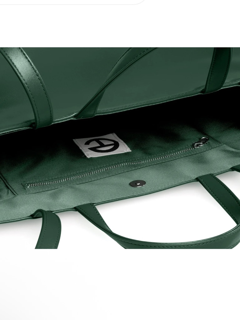 Telfar Medium Shopping Bag In Forest Green Nwt — image 3 of 4